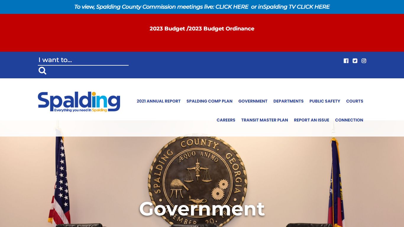 Open Records/Public Information Request - Spalding County, GA